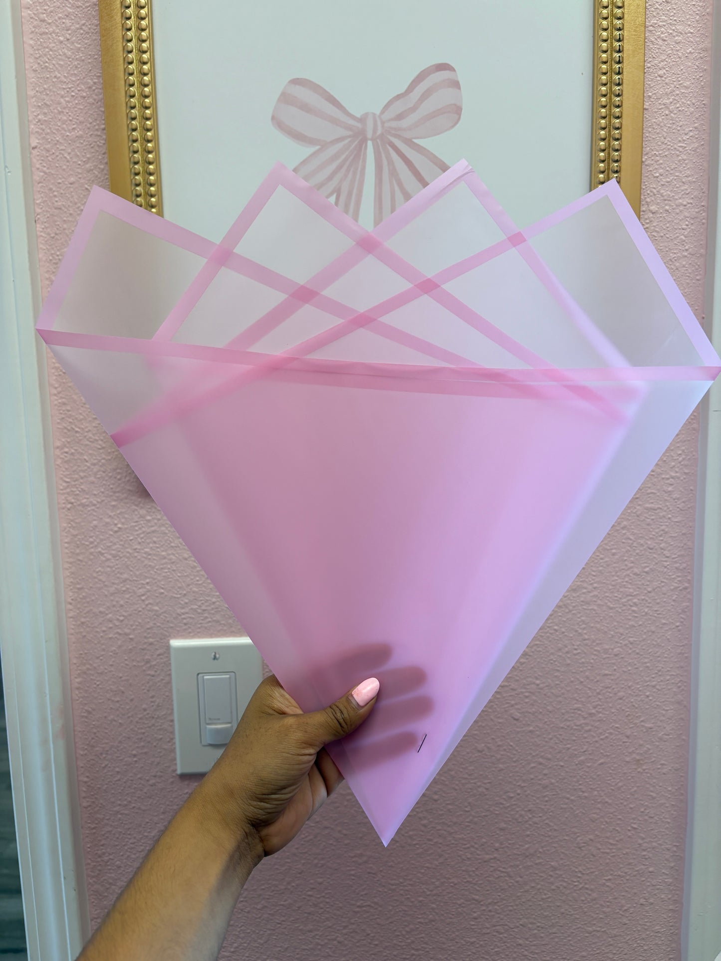 Transparent pink 🎀