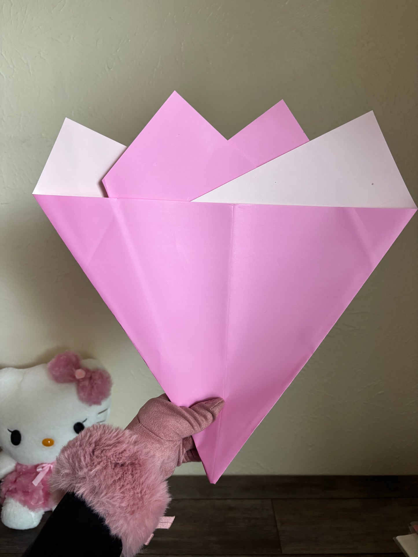 Pink/Light pink Double sided 💘