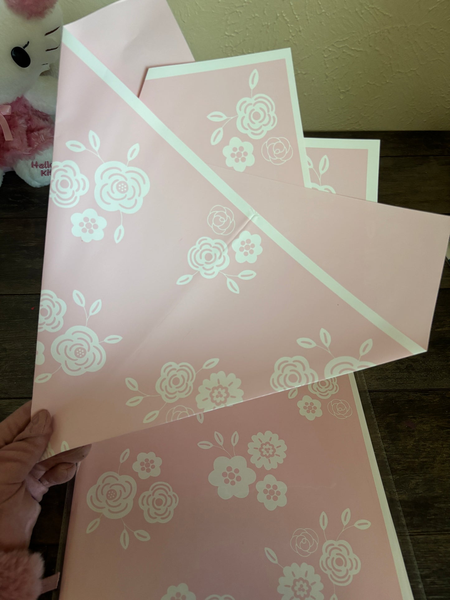 Pink flower garden 🌸