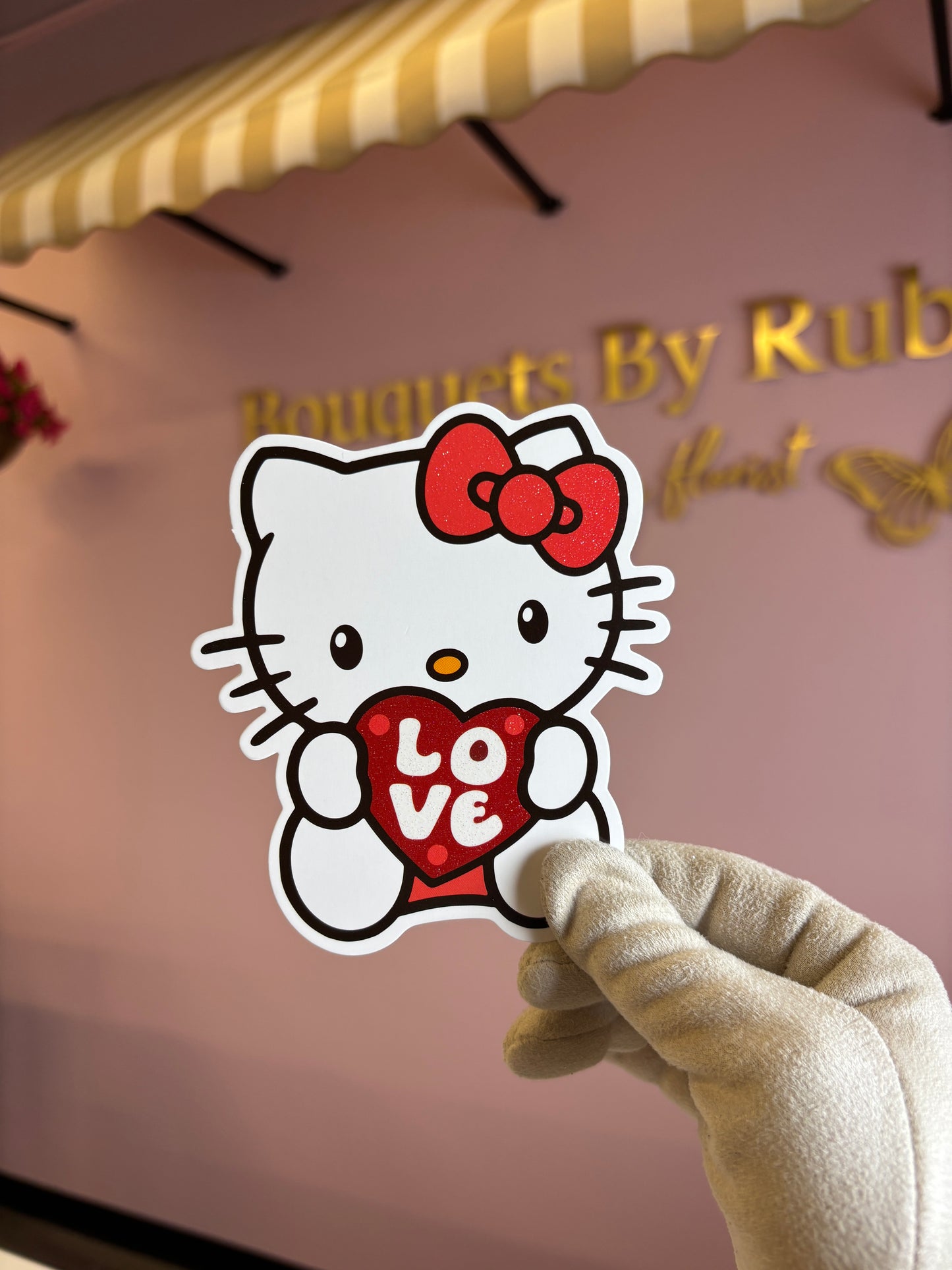 Hk with “LOVE” heart