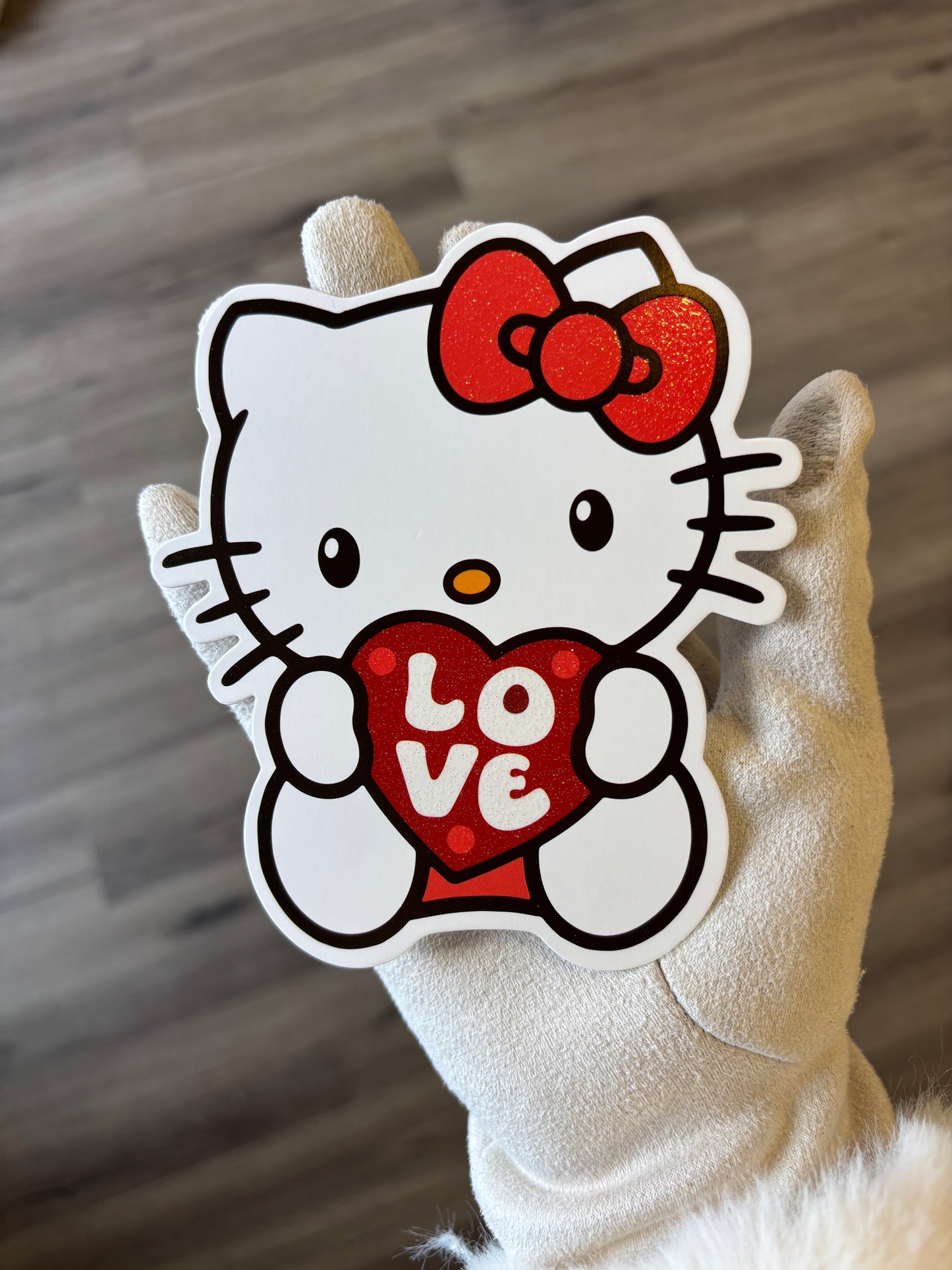 Hk with “LOVE” heart