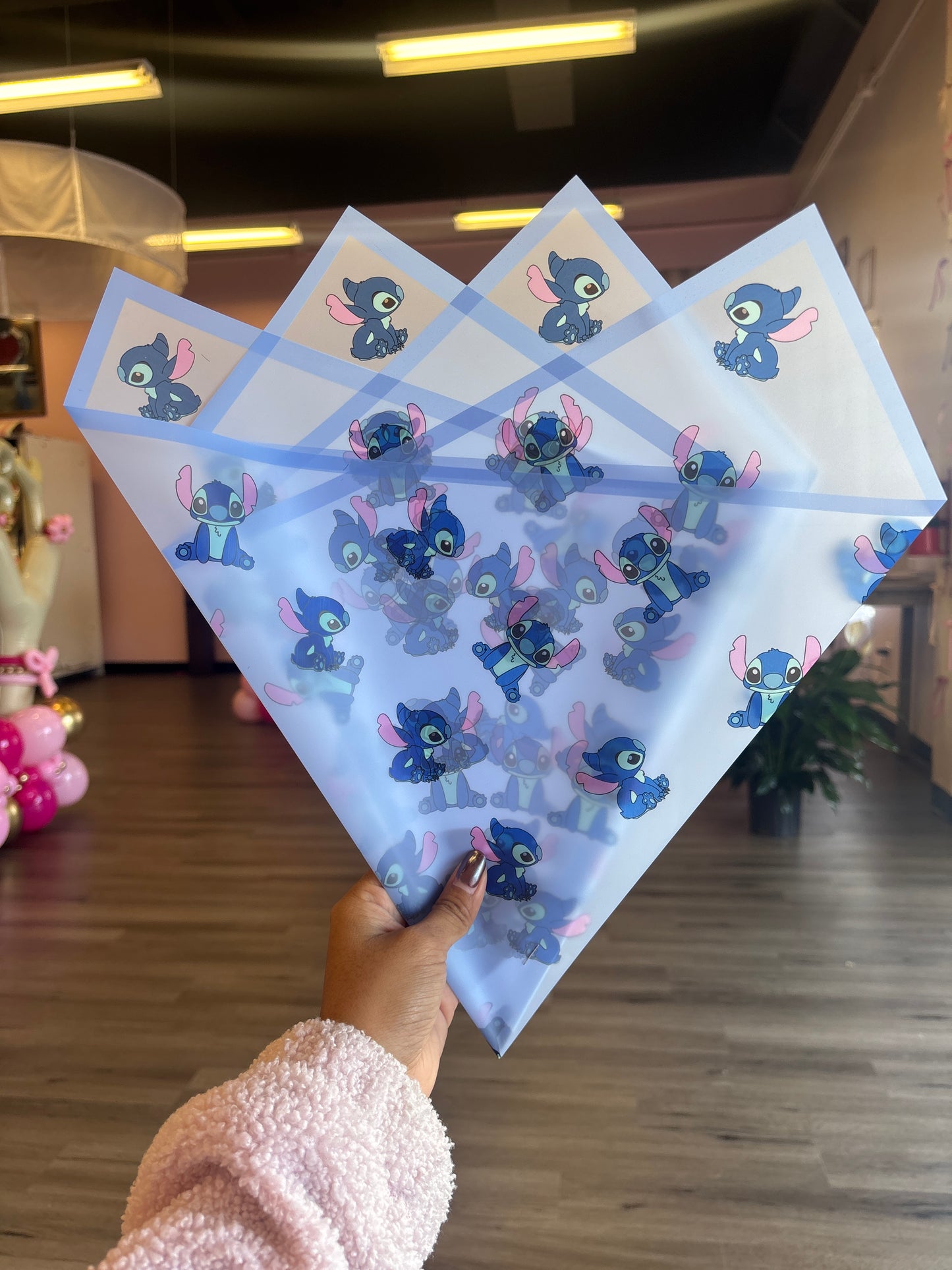 Transparent blue stitch🩵