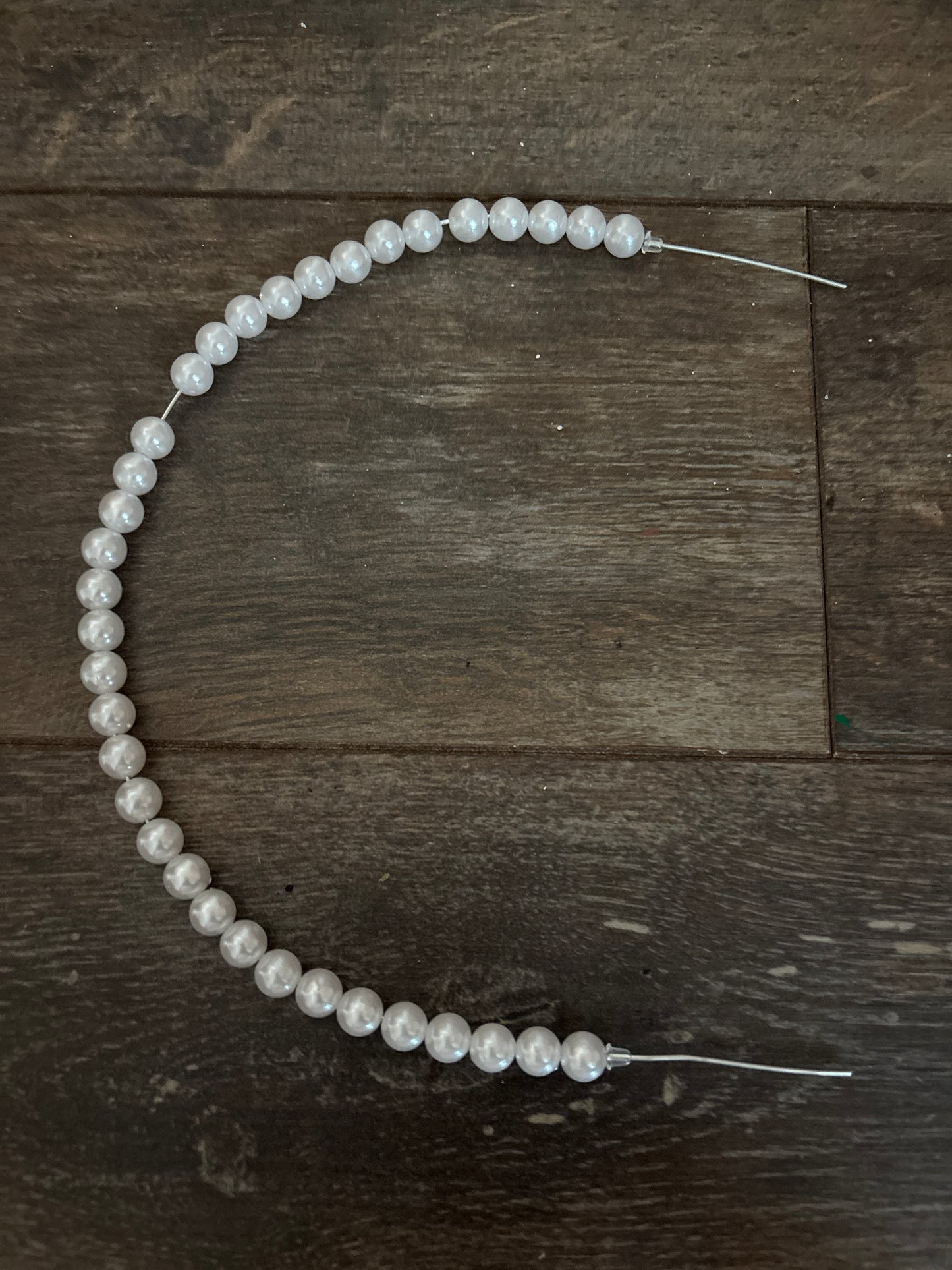 Custom bend pearl Wire π