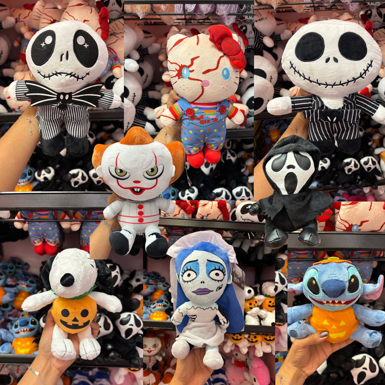 Plushies spooky🖤
