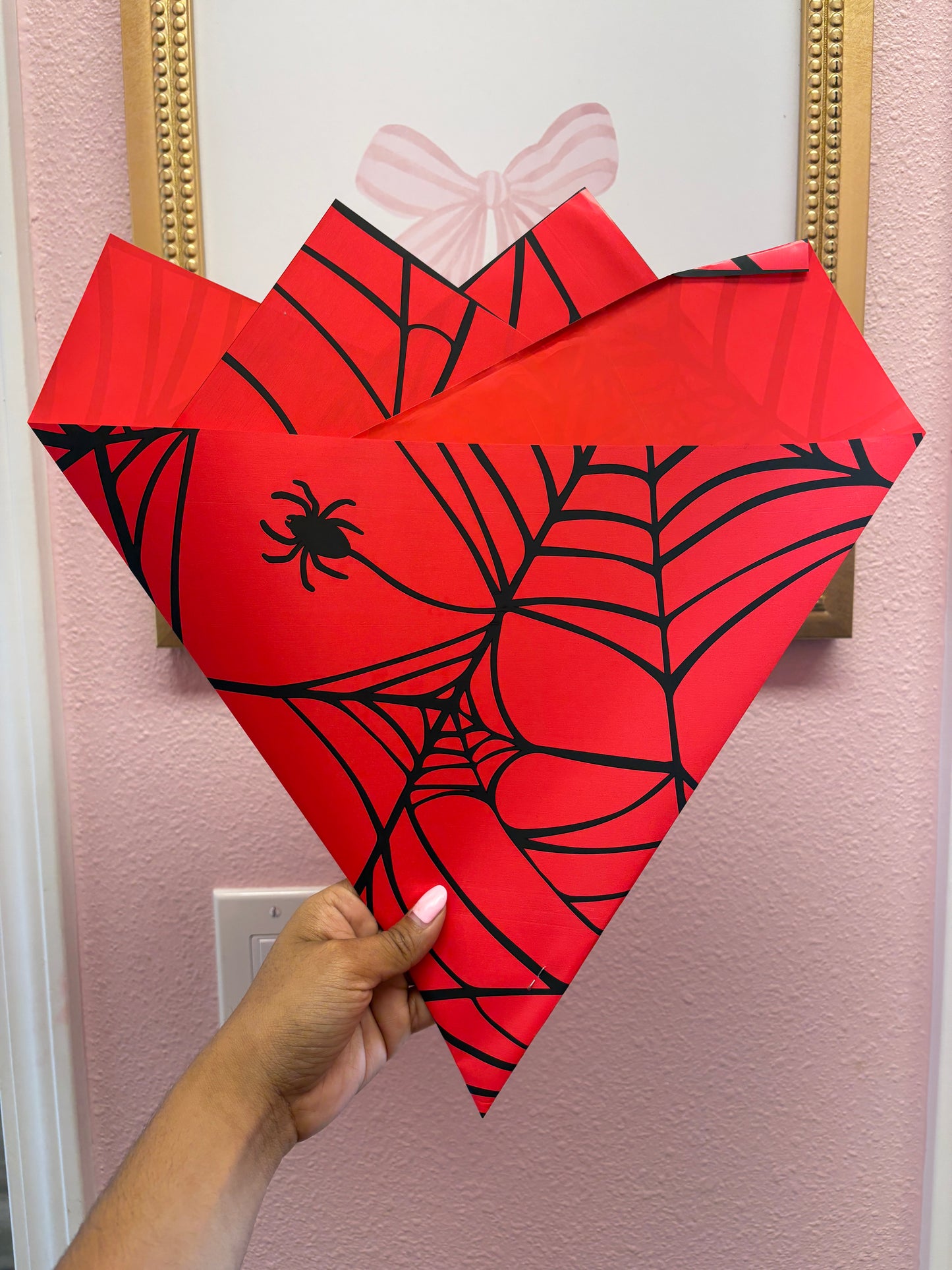Spiderweb 🕷️🕸️ Solid Red