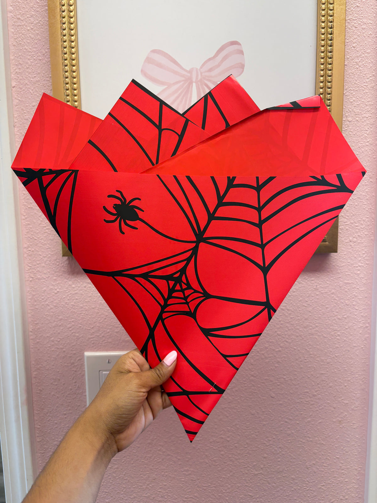 Spiderweb 🕷️🕸️ Solid Red