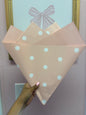 Polka dots melon pink