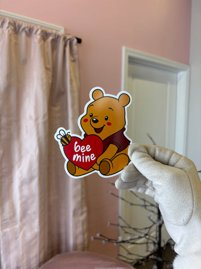 Sitting down Winnie the Pooh bee mine 🍯
