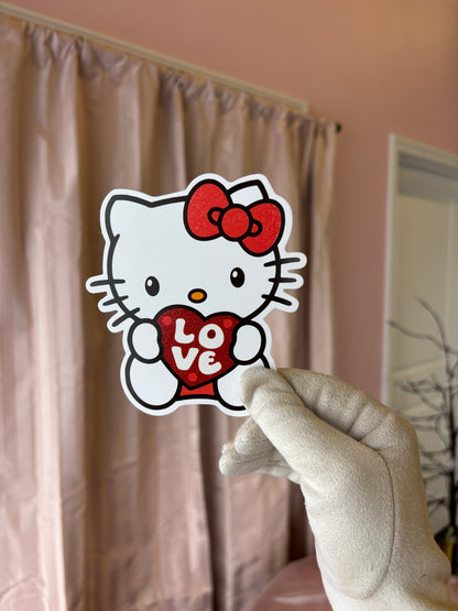 Hk with “LOVE” heart