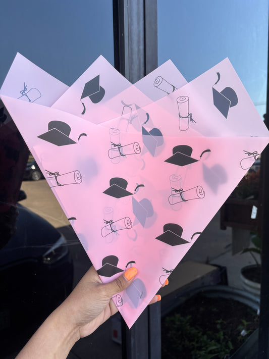 Pink graduation 🎓