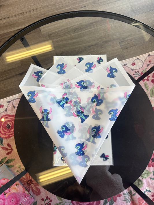 Transparent white stitch 💙
