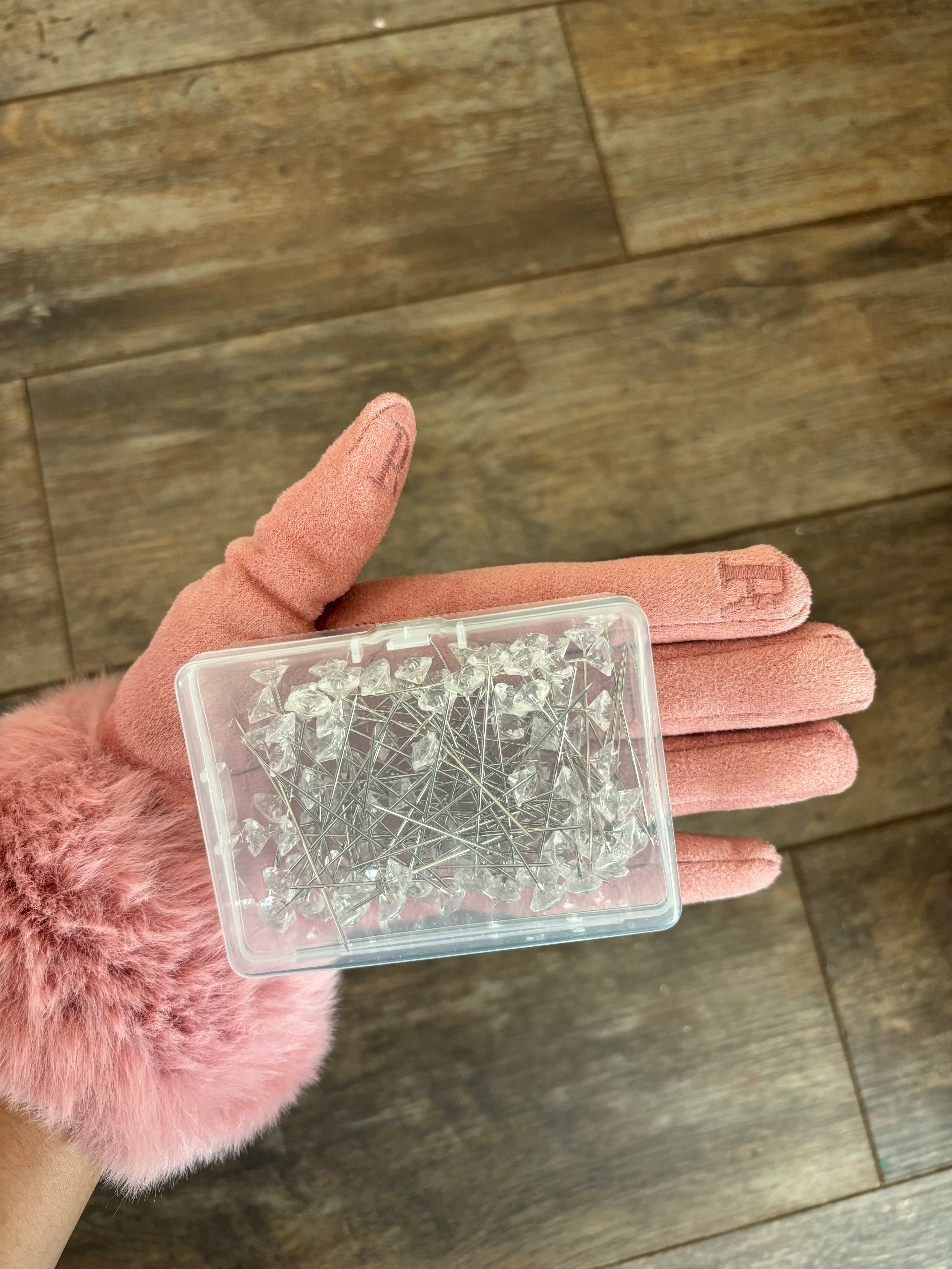 100 ct Diamond pins