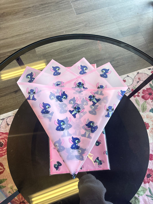Transparent pink stitch 🩷