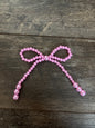 Pink pearl bow🎀