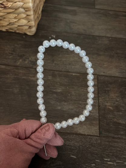 Custom bend pearl Wire 🎀